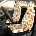 thumbnail image 3 of Fotbe Yellow Biscuit Pattern Automotive Seat Covers for Cars Trucks and SUVs – Car Seat Covers for Front Seats,Protective Seat Covers,Vehicle Seat Covers, Set of 2, 3 of 9