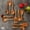 10 Pcs (Thickened-505g), variant on 10 wooden cooking spoons, natural teak kitchen utensil set, non-stick pan tools, wooden cooking utensils, wooden spatula