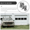 thumbnail image 2 of Artibetter Support de Poulie pour Porte de Garage - Support Supérieur Réglable en Fer Plaqué Zinc pour Porte de Garage, Lot de 2, Durable et Résistant à la Rouille, Idéal pour un Fonctionnement Fluide, 2 of 9