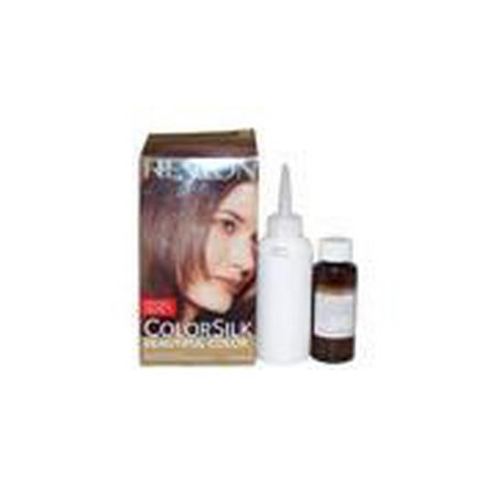 Revlon Colorsilk Hair Coloring (Medium Ash Brown) (Best Jet Black Hair Rinse)