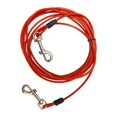thumbnail image 1 of Correa para perros, correa de entrenamiento para perros con gancho, cable resistente para perros pequeños, medianos y grandes al aire libre, jardín, 1 of 8