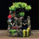 thumbnail image 3 of Gwong Decoración hogareña Resina LED Rockery Cascada Fuente de la Casa Simulación de la Casa Modelo de Montaña Decoración Gwong 21054881, 3 of 6