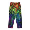thumbnail image 5 of Xecao Pride Rainbow Women's Straight Lounge Pajama Pants: The Epitome of Relaxed Sleepwear, 5 of 9