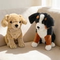 thumbnail image 6 of Cuddly Dog Plush Toy - 11in Cute Lifelike Puppy Stuffed Animal Soft Sensory Companion Doll, 6 of 8