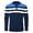 Darkblue, variant on Yuyangdpb Men's Sweaters 1/4 Zip Up Lightweight Casual Striped Pullover Polo Sweaters Darkgrey S