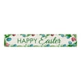 thumbnail image 2 of Happy Easter Banners Easter Banners for Outside Garden, Large Long Spring Bunny Easter Banner Egg Hunt Decorations, Easter Decorations and Supplies for Home Classroom Office, 2 of 6