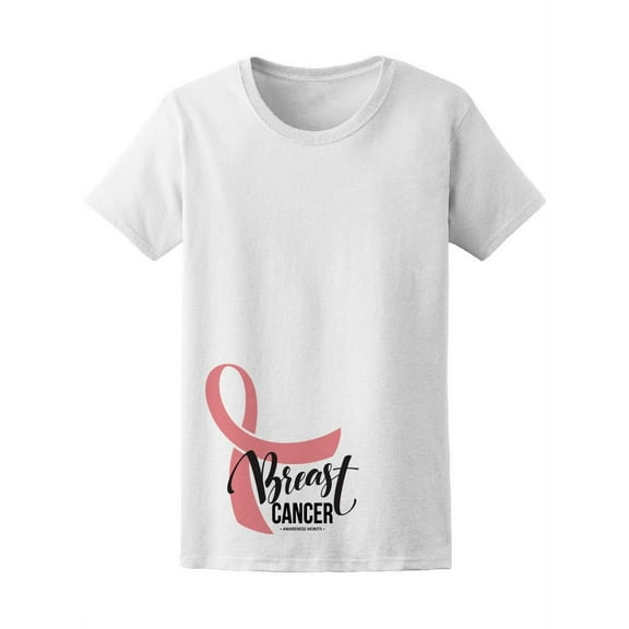 Breast Cancer Awareness Month T-Shirt Women -Image by Shutterstock, Female Medium