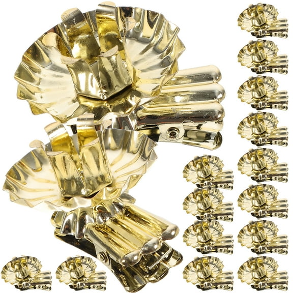 20 Pcs Christmas Clip Candle Holders Metal Candle Holder Candles Holder/candlestick