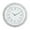Silver Mirrored Solid Starburst Round 2" x 20" x 20", variant on DecMode 2" Silver Glass Starburst Mirrored Wall Clock