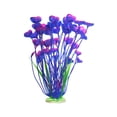 thumbnail image 3 of DPOWERFUL Plastic Fish Tank Plants, Artificial Tall Aquarium Plants for Fish Tank Decor, 15.7 inches(Purple), 3 of 7
