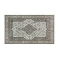thumbnail image 2 of Farmhouse Brown Boho Rugs and Mats Non Skid Washable Absorbent Microfiber Soft Kitchen Mat for Floor Set Of 2 Decor Stain Resistant 17"x47"+17"x30", 2 of 7