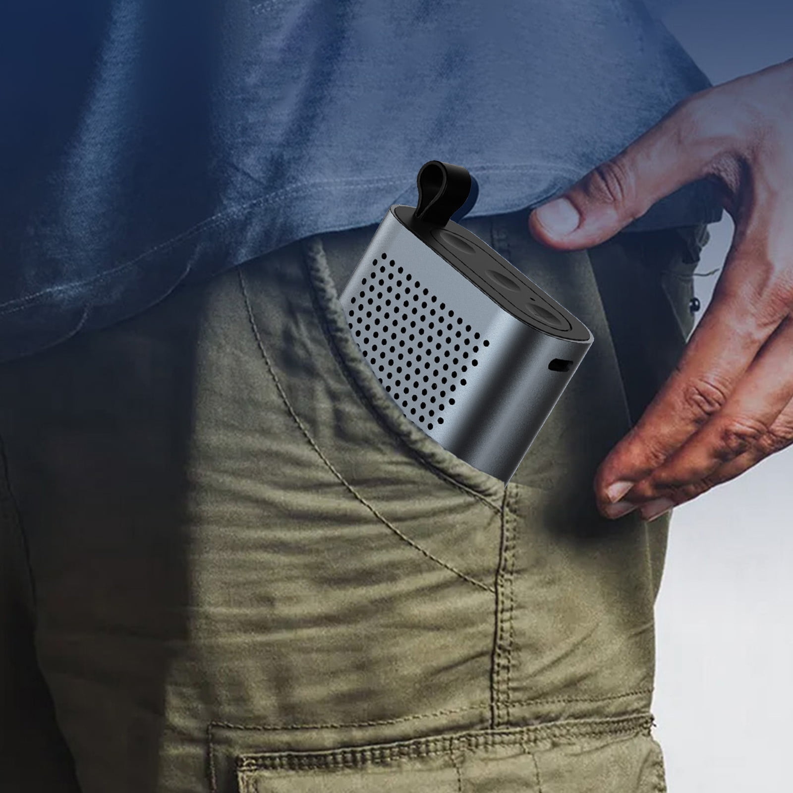 Zxsyw Portable Bluetooth Speaker for Outdoor Cycling, Wireless