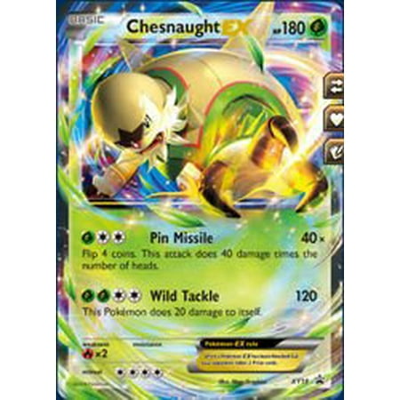 Pokemon Chesnaught Ex Xy18 Xy Black Star Promos Holo Walmart Canada