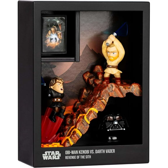 Fandrop Star Wars W1 Figure 2Pk Obi-Wan Kenobi Vs Darth Vader