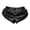 Black, variant on XEDZYT Men's Shorts Elastic Waist Drawstring Shorts Casual Sports Loose Straight Pants Size XL