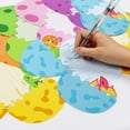 thumbnail image 5 of 24 Pack Dinosaur Birthday Party Invitations Cards with Envelopes Dinosaur Party Supplies Fill In Birthday Dino Eggs Invite Cards Stickers for Kids Boys Girls Dinosaur Birthday Party Decorations Favor, 5 of 7