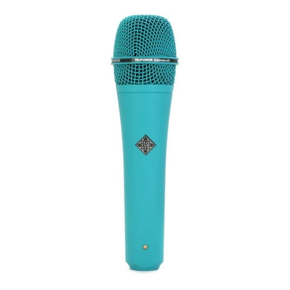 Telefunken USA Custom Shop M80 Dynamic Handheld Microphone Turquoise