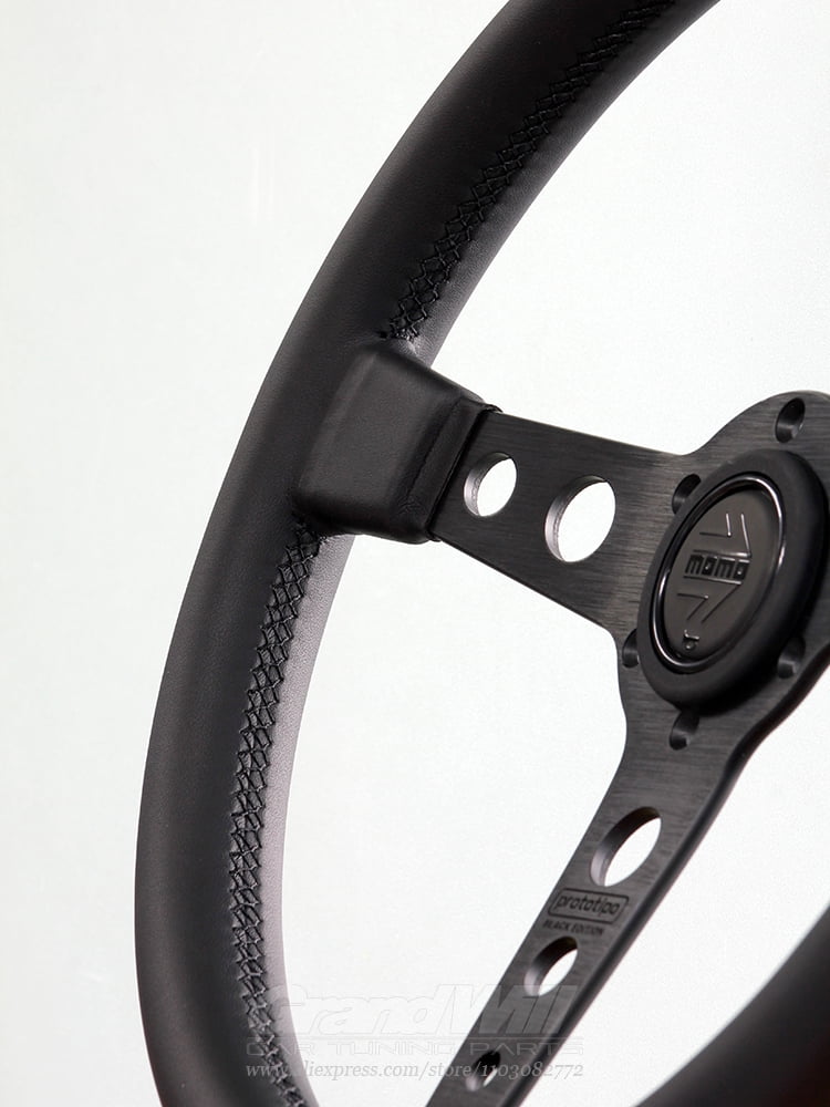 Universal 350mm 14' momo Prototipo P5 Black Edition Genuine Universal 350mm 14' momo Prototipo P5 Black Edition Genuine