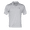 Heather Gray, variant on Men's Casual Polo Shirt, UPF 50 Moisture-Wicking, Heather Gray, L
