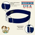 thumbnail image 5 of Country Brook Design - Premium Nylon Dog Collar With Metal Buckle - Vibrant 24 Color Selection, 5 of 6