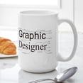 thumbnail image 6 of CafePress - Graphic Designer Large Mug - 15 oz Ceramic Large White Novelty Mug, 6 of 6