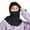 Black, variant on UFOUND Winter Fleece Hood Ski Hat For Women Men Thermal Hat Cap Scarf For Cold Weather