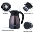 thumbnail image 2 of Jarra térmica para café GiNT de acero inoxidable con aislamiento de 1 litro/1000 ml, 2 of 8