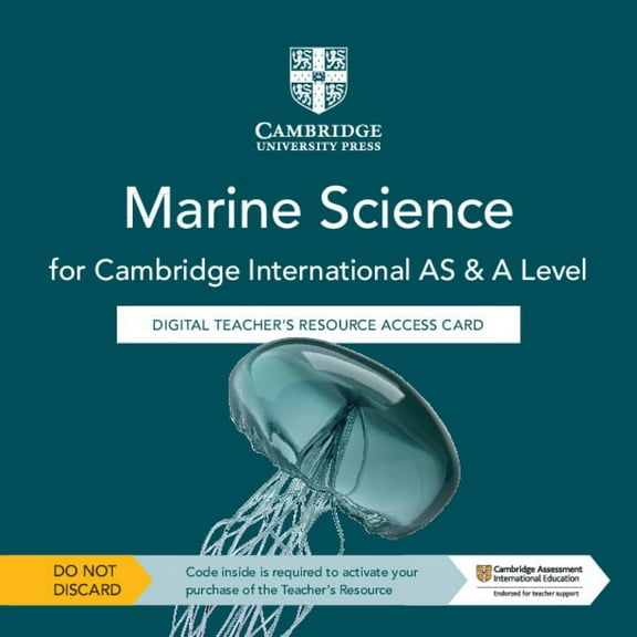 Cambridge International as & a Level Marine Science Digital Teacher's Resource Access Card, (Hardcover)