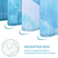 thumbnail image 3 of Ikfashoni Beach Shower Curtain with Hooks,13pc Waterproof Fabric Bathroom Curtain, 72"X72", 3 of 8