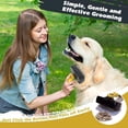 thumbnail image 2 of Pet Republique Retractable Slicker Brush - for Dogs, Cats, Rabbits, Any Long Haired Breed Pets – Reduce Shedding - Self Cleaning Design, 2 of 8