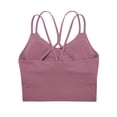 thumbnail image 6 of Tinglu Sling Tube Top Fitness Yoga Vest Pads Wrapped Chest Tank Tops Sport Bras, 6 of 8