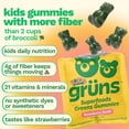 thumbnail image 5 of Gruns Kids Superfood Greens Multivitamin Gummies with 4g of Fiber for Ages 2+, 12 Count, 5 of 11