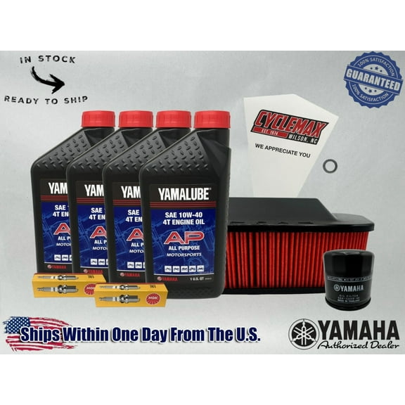 Cyclemax Standard Yamalube Tune-Up Kit fits 2007-2017 Yamaha V STAR 1300