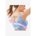 thumbnail image 2 of Secret Solutions Women's Plus Size Wireless Cooling Seamless Bra, 2 of 6