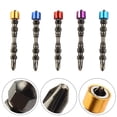 thumbnail image 4 of 5 Pièces de Couleur Bague Magnétique Tournevis Cross Head Bits PH2 Bit Alliage, 4 of 9