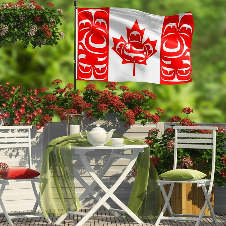 Native Canadian Flag