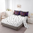 thumbnail image 5 of Castle Fairy Abstract Hexagon Gamepads Bedding Comforter Set,Video Game King Bedding Sets, 5 of 8