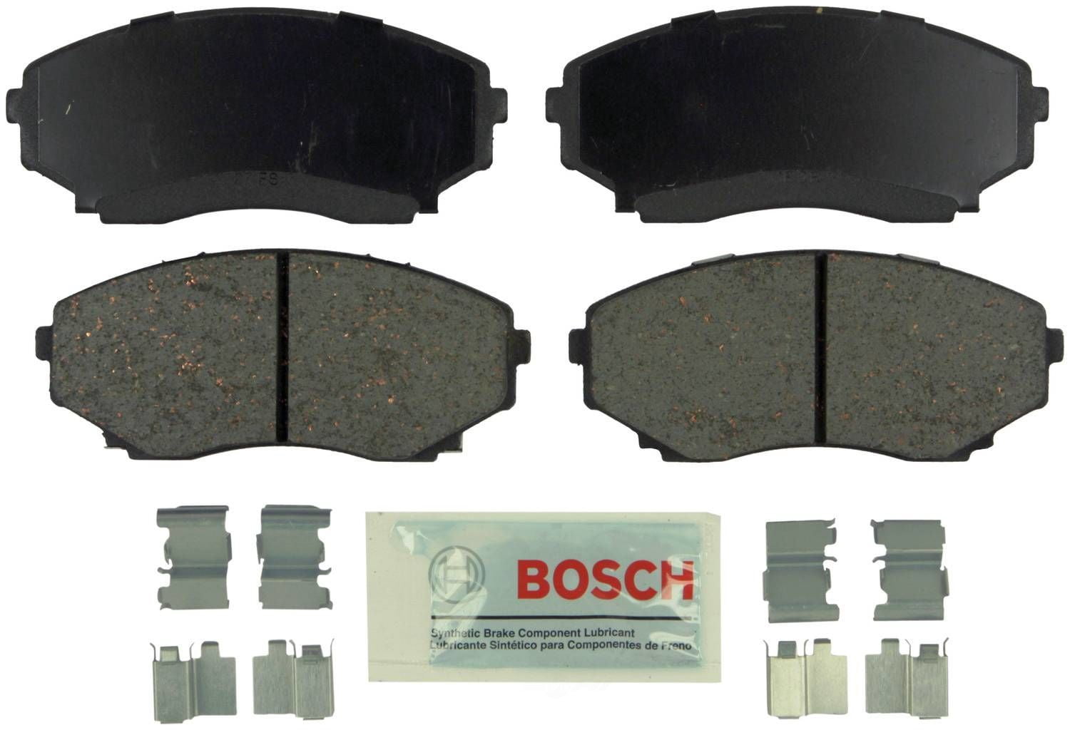 Bosch BE551H Blue Ceramic Brake Pads w/Hardware