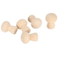 thumbnail image 4 of 20 unids Peg Doll Cuerpos De Madera Cabeza de Seta Forma Inacabada DIY Decoración para Artes y Artesanías, 4 of 8