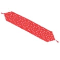 thumbnail image 5 of Cateissary Camino de con estampado de borlas Comedor Gabinete de TV Cama de centro Bandera Hotel Mantel uno 2piezas Cateissary CBP098590, 5 of 5