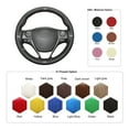 thumbnail image 4 of Mewant Car Steering Wheel Covers for Toyota RAV4 2012-2019 / Corolla 2012-2019 / Corolla iM 2017-2018 / Auris 2012-2019 / Isis 2012-2017, 4 of 6