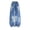 Blue, variant on Girls Baggy Ripped Jeans Cute Y2K Star Graphic Wide Leg Jeans Elastic Waist Denim Pants Teens Casual Pull On Trousers