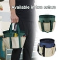 thumbnail image 1 of Bolsa para herramientas de jardinería, bolsa para herramientas de jardinería al aire libre, organizador de kit de herramientas de jardinería, bolsa de mano para jardín, resistente y duradera, 1 of 12
