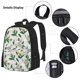 thumbnail image 3 of Balery Lilies Flowers Mochila Escolar 3 en 1 para Niños - Mochila Resistente con Lonchera Térmica y Estuche - Mochila Escolar para Niños y Niñas, 3 of 7