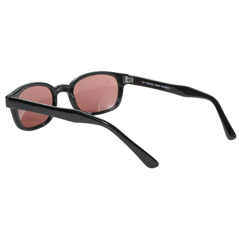 Pacific Coast Original KD's Biker Sunglasses (Black Frame