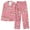 Red, variant on Tnhcen Women’s Long Sleeve Pajamas Set Button Up Pajamas for Women Lapel Wide-Leg Pants Lounge Wear S-3XL