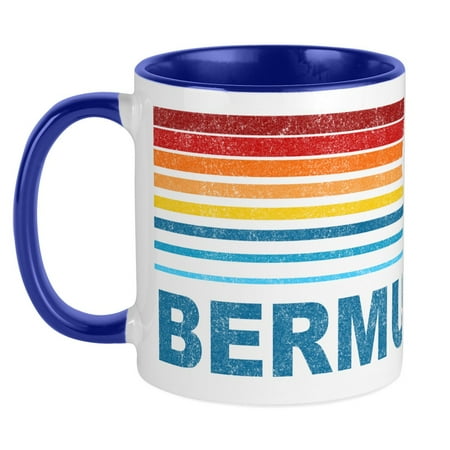 

CafePress - Palm Tree Bermuda Mug - Ceramic Coffee Tea Novelty Mug Cup 11 oz