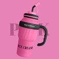 thumbnail image 2 of Precio reducido por tiempo limitado!Taza de coche de 33,8 OZ, hielo portátil de gran capacidad con aislamiento térmico de acero inoxidable norteamericano, nuevo, con asa, 2 of 3
