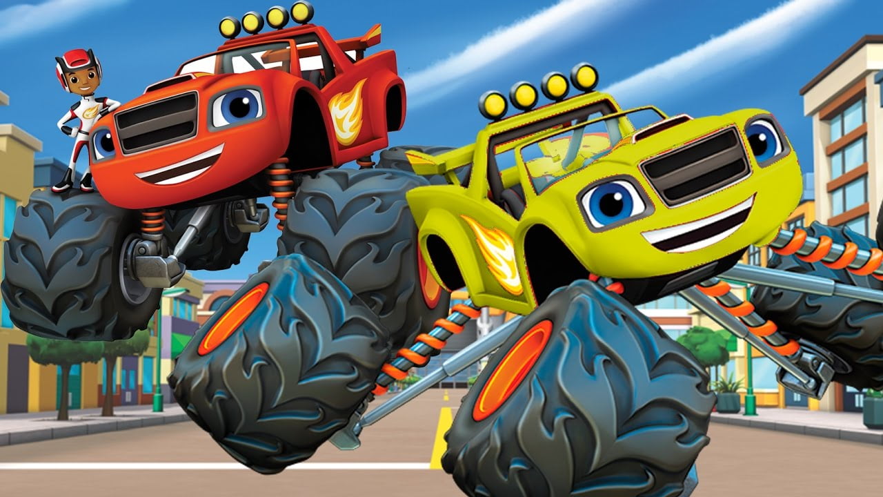 blaze and the monster machines king truck