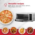 thumbnail image 5 of Holstein Housewares Pizza Air Fryer Oven 600°F – 12-Inch Countertop Convection Oven with Air Fryer, Bake, Toast, and Broil Functions, 1700W, Compact Design for Quick Meals, Stainless Steel, 5 of 10